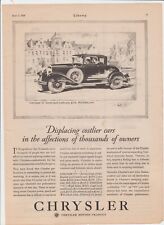 Chrysler Motors 1929 Print Ad 8