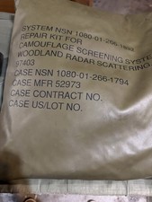 repair kit for camouflage screening system, woodland radar scattering, type IV picture
