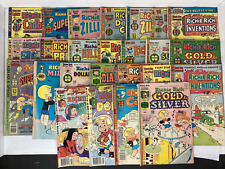 Richie Rich Comic Book Lot of 25 Paperback Bundle Zillion, Gold & Silver Comics picture