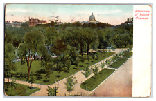 Vintage Postcard  c1906 Panorama of Boston Common Undivided back picture