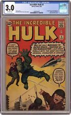 Incredible Hulk #3 CGC 3.0 1962 4008039003 picture