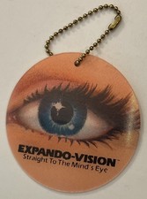 1983 Expando-Vision Lenticular Promo Early Home Computer Subliminal TV Ad Chain picture