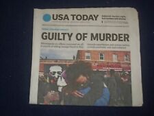 2021 APRIL 21 USA TODAY - DEREK CHAUVIN CONVICTED OF MURDERING FLOYD - NP 5273 picture