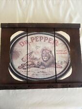 Vintage Style Rustic Dr. Pepper Wooden Crate Sign 12