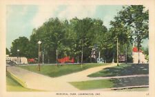 Memorial Park Leamington Ontario Canada c1940 Postcard picture