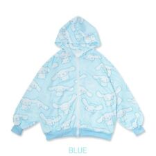 Sanrio x ACDC RAG Zip Hoodie  Sweatshirt Cinnamoroll Cinnamon Blue One Size NEW picture