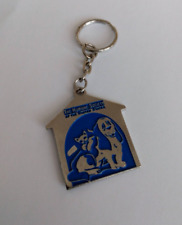 The Humane Society of the United States Silvertone Blue Doghouse Keyring picture