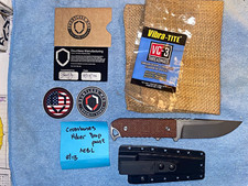 Dauntless Manufacturing Crossbones AEB-L Drop Point Fixed Blade picture
