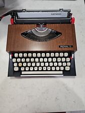 1968 Royal (Silver-Seiko) Fleetwood #MR 8878712 Typewriter With Box Mint picture