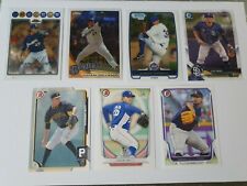 Mexican Players Lot (7) Cards Bowman, Topps, Heredia, Urias, Gallardo, Camarena picture