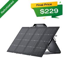 EcoFlow 220W Bifacial Solar Panel Kit for Generator Certified Refurbished picture