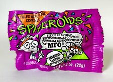 Vintage 1993 Leaf SPHEROIDS Bubble Gum Pack 4” Candy Container Steroid PURPLE picture
