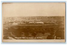 c1920's Bird's Eye View Jerusalem Mount Of Olives  Israel RPPC Photo Postcard picture