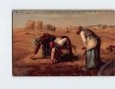 Postcard The Gleaners Painting by Jean-François Millet picture