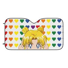 Sailor Moon With Middle Finger Car Sun Shade picture
