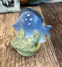 Fish Ceramic Small Tropical 2 3/4” Blue picture