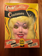 Collegeville Costumes Princess Large 12-14 Costume With Wig & Mask 1940s-1960s picture