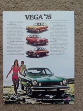 1975 Chevrolet Vega Sales Brochure Catalog picture