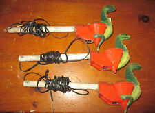 PLANET EARTH JUMBO TREASURE FALLS REDEMPTION GAME LOT OF 3 SNAKE TARGETS W/ WIRI picture