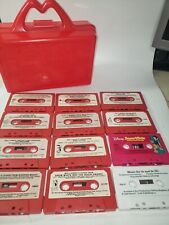 Vintage 1985 Walt Disney's Songs from Movies Cassettes with McDonald's Lunchbox  picture