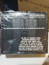 Heroes 09/11/01 September 11th Memorial Sealed Cards Box Chesnut Publications picture
