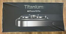 Apple iPhone 15 Pro Titanium Banner Display 60inx28in picture