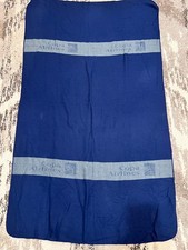 Vintage Cape Air Airlines Blue Travel Blanket 34.5" x 59" Aviation Airline Crew picture