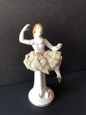 Vintage Ballerina Figurine Spaghetti Skirt Great Condition picture