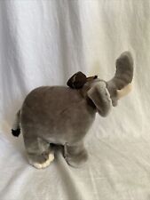 Vintage Disney Operation Dumbo Drop Elephant Plush with Camo Hat Stuffed Animal picture