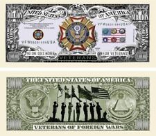 ✅ VFW Veterans of Foreign Wars 50 Pack Collectible Novelty 1 Million Dollars ✅ picture