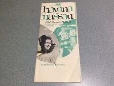 Vintage 1954  AAA Booklet BROCHURE PAMPHLET AIR SEA TOURS MIAMI HAVANA NASSAU picture