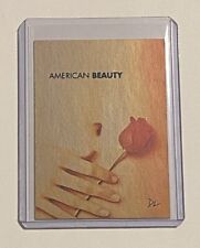 American Beauty Platinum Plated Artist Signed  Movie Poster Trading Card 1/1 picture