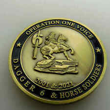 OPERATION ONE VOICE DAGGER 6 HORSE SOLDIERS CHALLENGE COIN picture