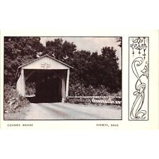 Ohio Everett Covered Bridge Postcards Summit County Travel Souvenir Unposted picture