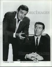 1967 Press Photo Actors Mike Connors and Joe Campanella - hcp25142 picture