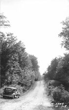 c1930s Road to Razorback Lake, Sayner, Wisconsin Real Photo Postcard/RPPC picture