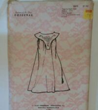 Vintage Delores of St Paul Sewing Pattern, 1969 Trapunto Night Gown Sz Med picture