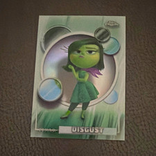 Topps Chrome 2015 Disney Pixar Inside Out #175 Disgust Refractor Card picture