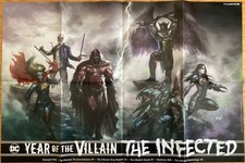 DC Year of the Villain The Infected 2019 Promotional Poster by Lucio Parrillo picture