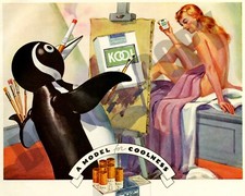 1936 KOOL Cigarette A Model For Coolness Magazine Advertisement Promo 8x10 Photo picture