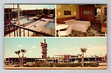 Yuma AZ-Arizona, Romney Motor Hotel, Advertising, Antique, Vintage Postcard picture