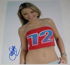 HOT SEXY TILA TEQUILA SIGNED 8X10 PHOTO AUTHENTIC AUTOGRAPH MODEL COA A picture