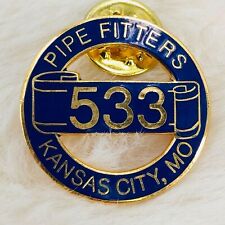 UA Plumbers Pipefitters Local 533 Union Member Lapel Pin Kansas City Missouri picture
