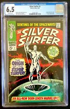 Silver Surfer 1 CGC 6.5 1968 Origin of Silver Surfer, the Watchers  Marvel Key picture