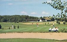 Telemark Lodge Cable Wisconsin 18 Hole Golf Course Vintage Chrome Post Card picture