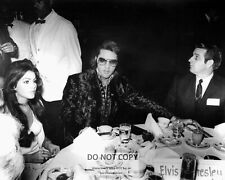 ELVIS PRESLEY AND PRISCILLA AT A JAYCEES RECEPTION IN 1970 - 8X10 PHOTO (EP-026) picture