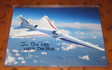 James Less NASA test pilot signed autographed photo X-59 Quesst picture