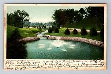 Springfield MA-Massachusetts, Vista in Forest Park, Antique Vintage Postcard picture
