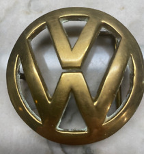 Vintage Volkswagen VW Belt Buckle  Solid Brass  #742 picture