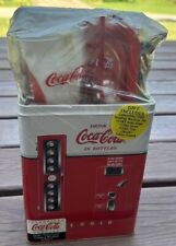 Vintage Coca-Cola Gift Set Sealed: Collectible Tin, Glass, Straw, & Tray picture
